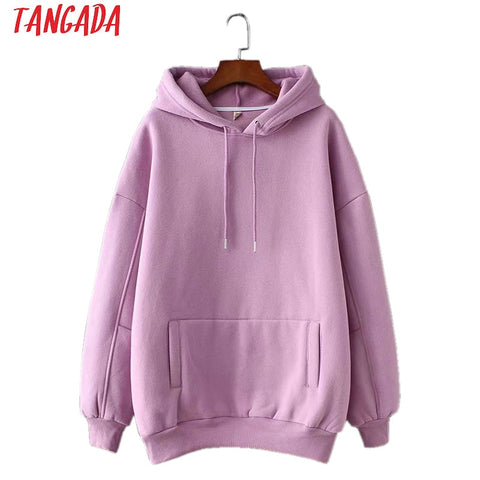 Tangada women fleece hoodie