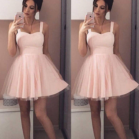 Strap Sleeveless Evening Party tulle Dress