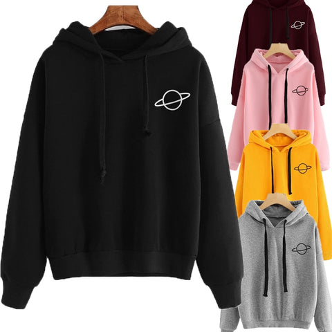 OEAK Women Hoodies Casual Kpop