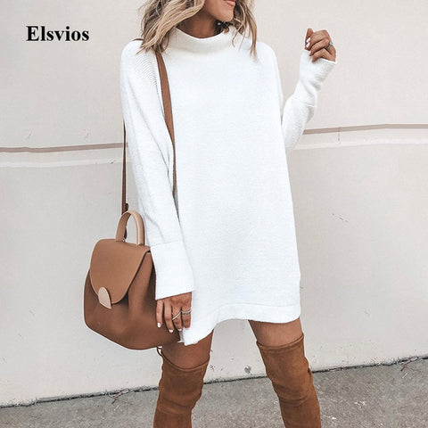 Elsvios Autumn Elegant O-Neck Pullover