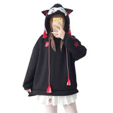 Japanese Cute Street Fashion Women Hoodies
